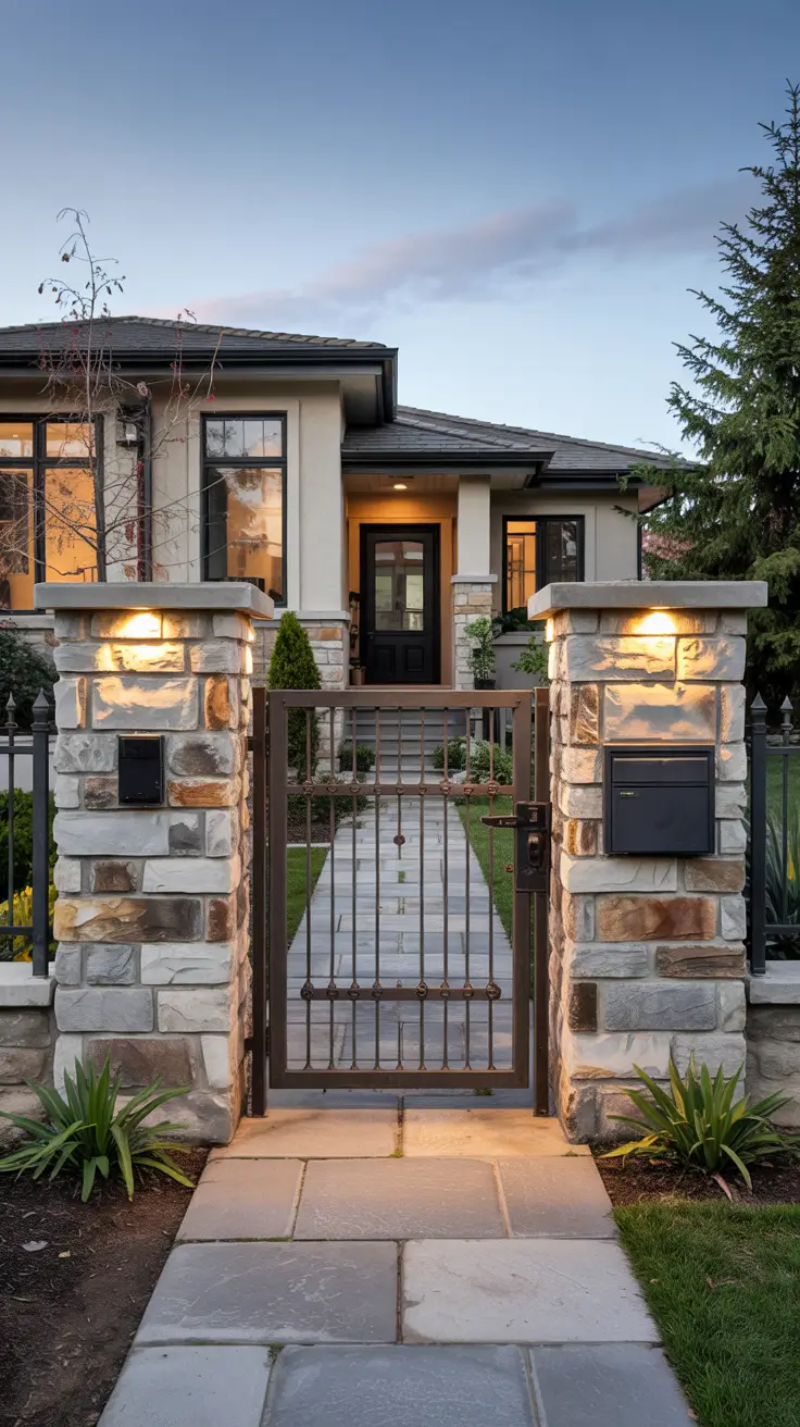 19 Front Yard Gate Ideas 2026 For A Stylish And Functional Entrance