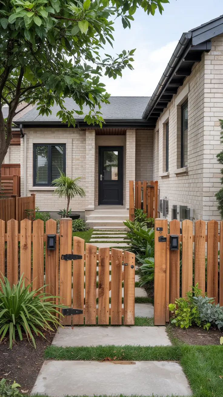 19 Front Yard Gate Ideas 2026 For A Stylish And Functional Entrance