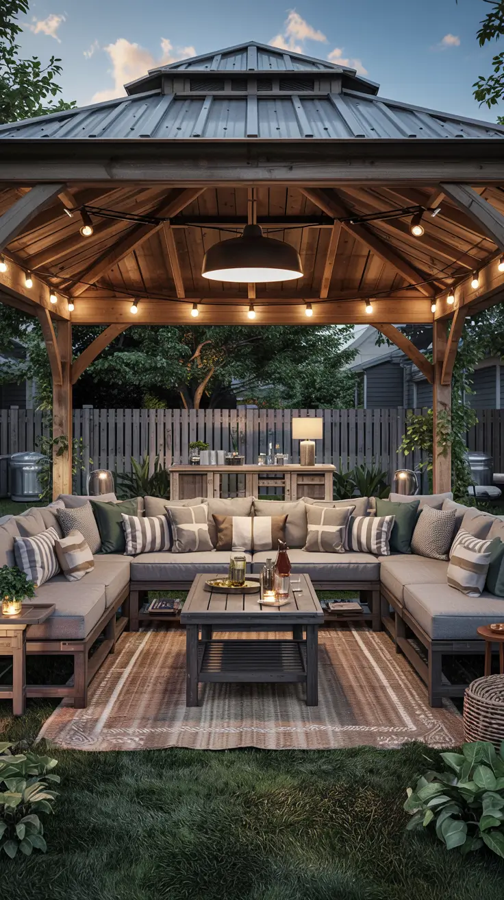 35 Gazebo Ideas 2026 For Backyard Outdoor Patio, Garden, Terrace And DIY