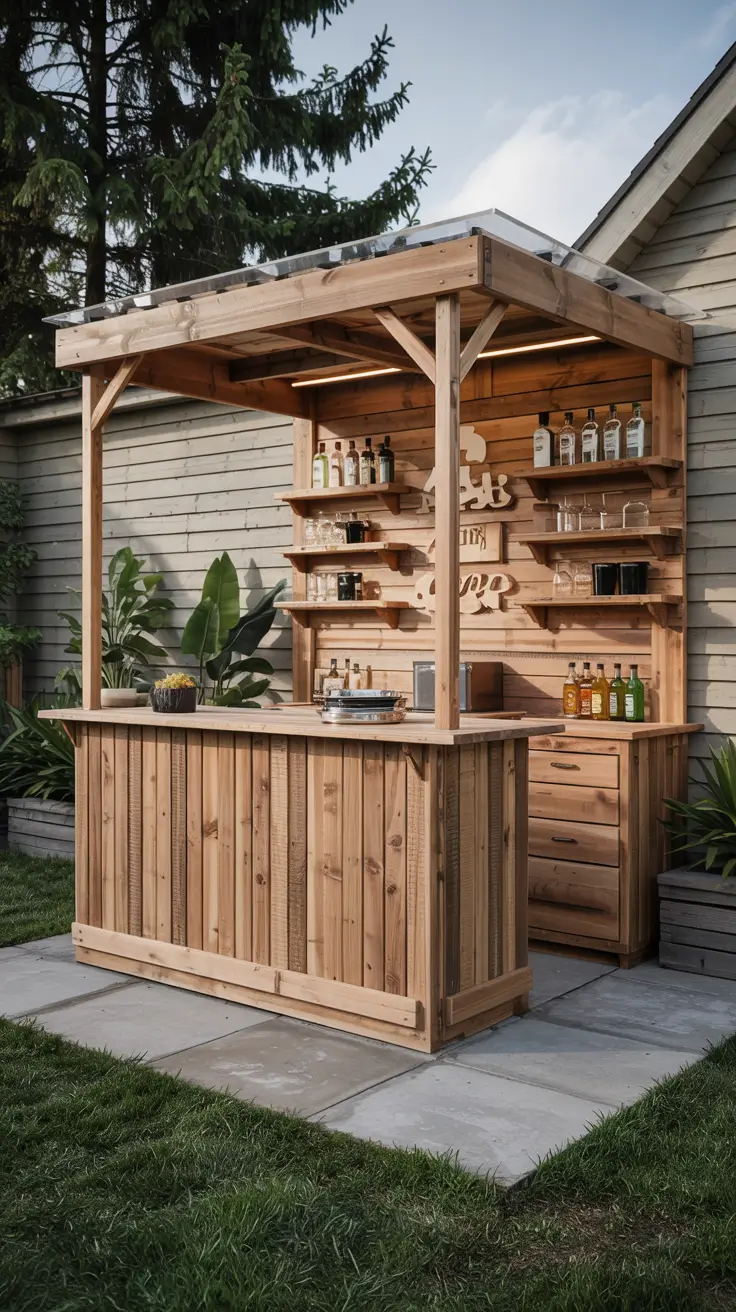 21 Outdoor Bar Ideas on Backyard 2026 for DIY Grill, Patio, and Built ...