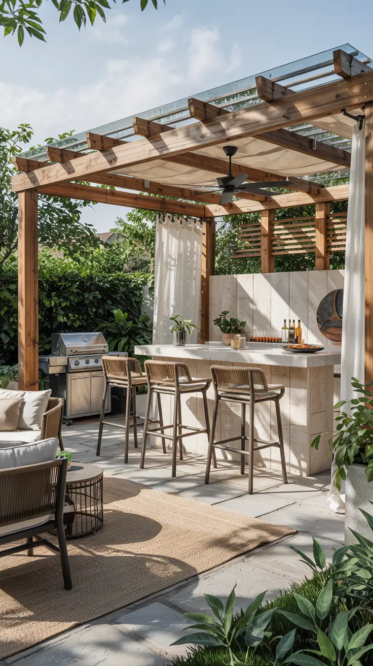 21 Outdoor Bar Ideas on Backyard 2026 for DIY Grill, Patio, and Built ...