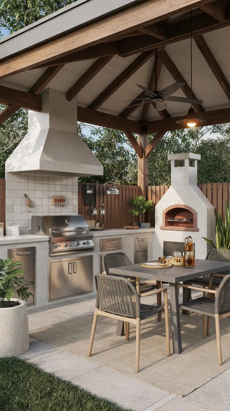 32 Outdoor BBQ Area 2026 Ideas For Modern And Budget Friendly Backyards