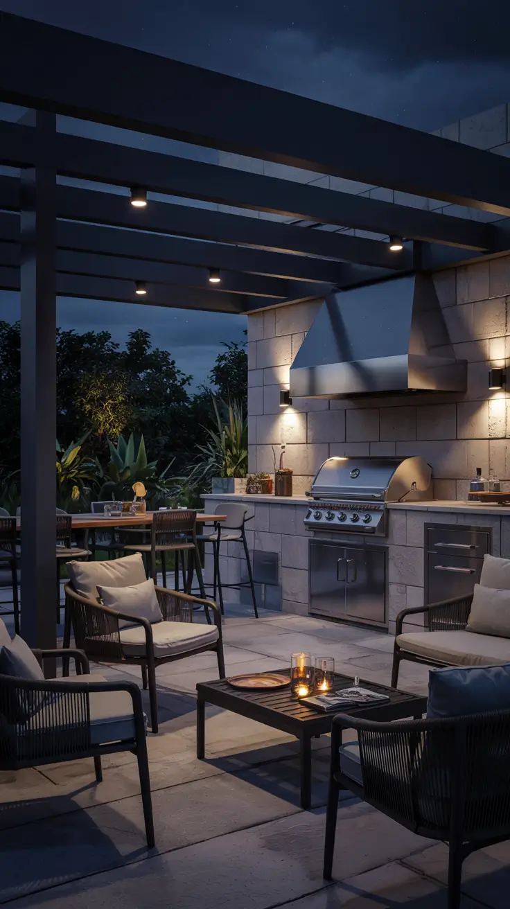 14 Outdoor BBQ Area With Roof 2026: Modern Layouts, Roof Types, And Design Ideas