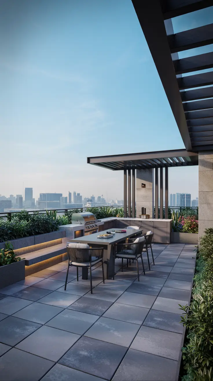 14 Outdoor BBQ Area With Roof 2026: Modern Layouts, Roof Types, And Design Ideas