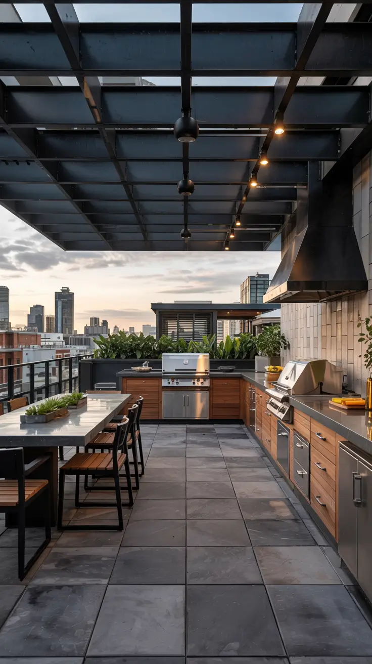 14 Outdoor BBQ Area With Roof 2026: Modern Layouts, Roof Types, And Design Ideas