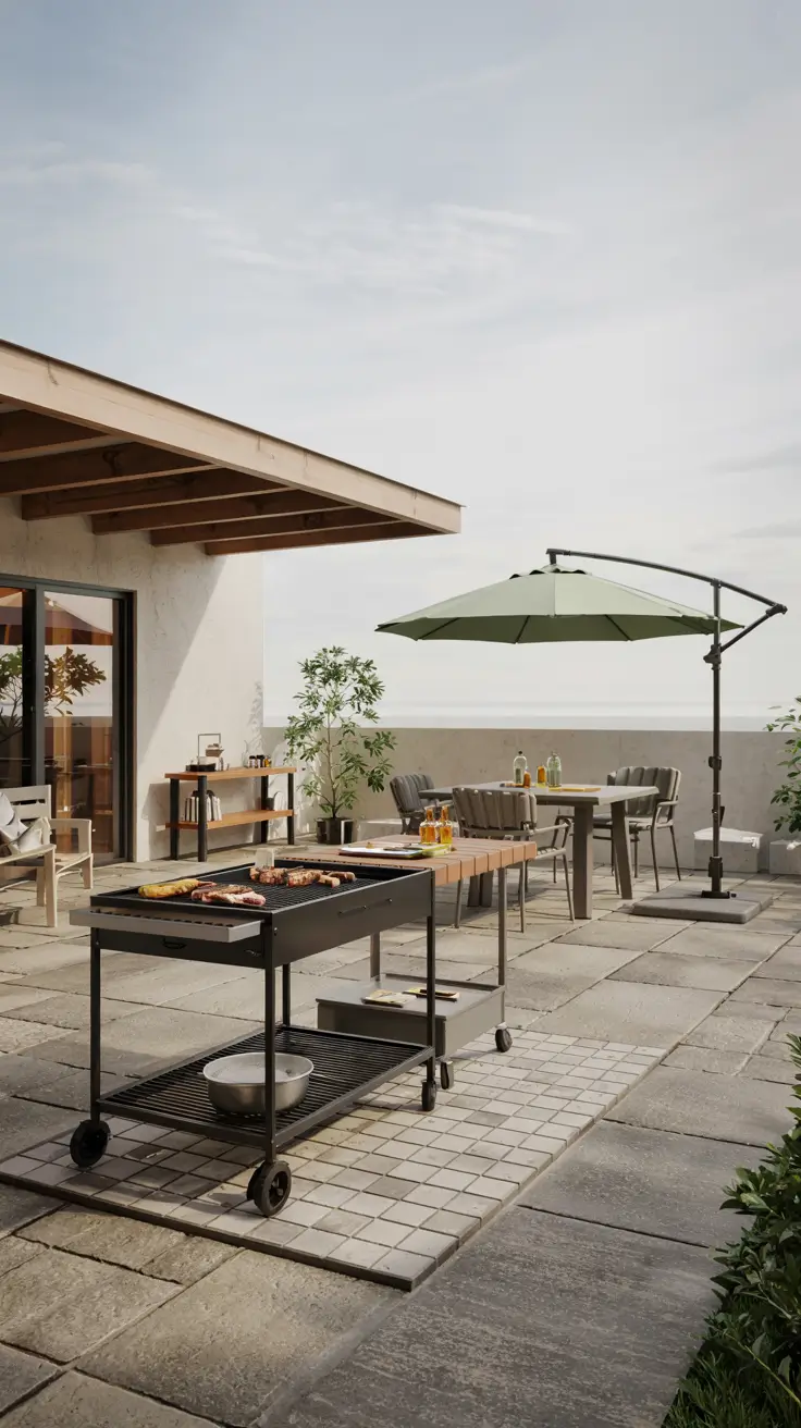 14 Outdoor BBQ Area With Roof 2026: Modern Layouts, Roof Types, And Design Ideas