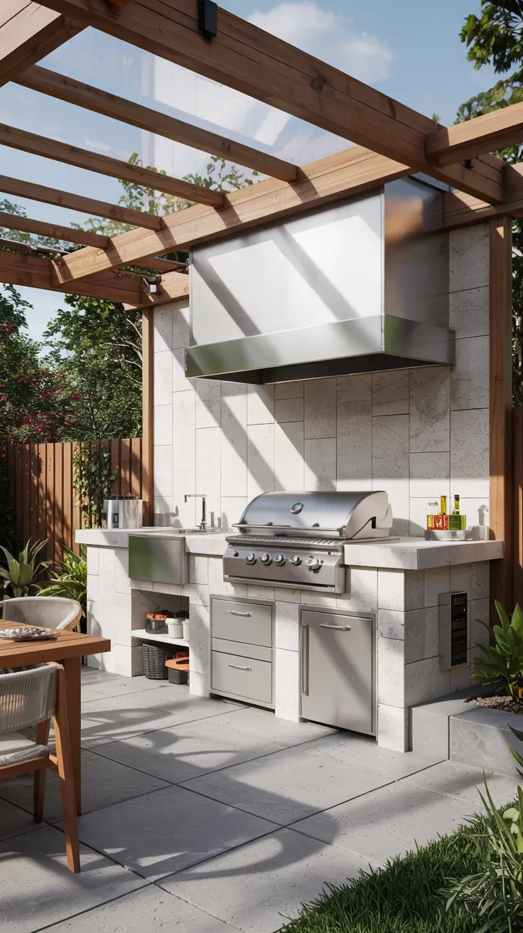 14 Outdoor BBQ Area With Roof 2026: Modern Layouts, Roof Types, And Design Ideas