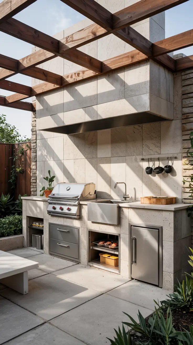 14 Outdoor BBQ Area With Roof 2026: Modern Layouts, Roof Types, And Design Ideas