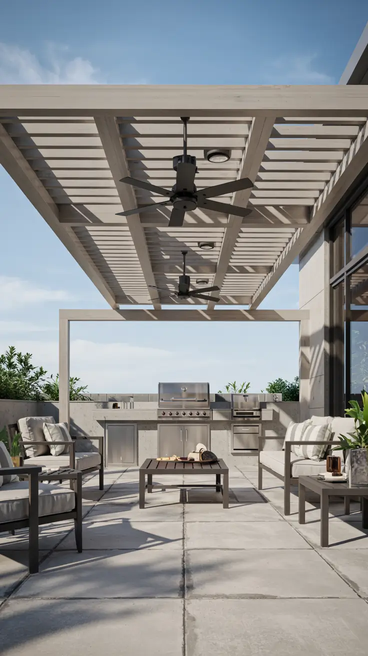 14 Outdoor BBQ Area With Roof 2026: Modern Layouts, Roof Types, And Design Ideas