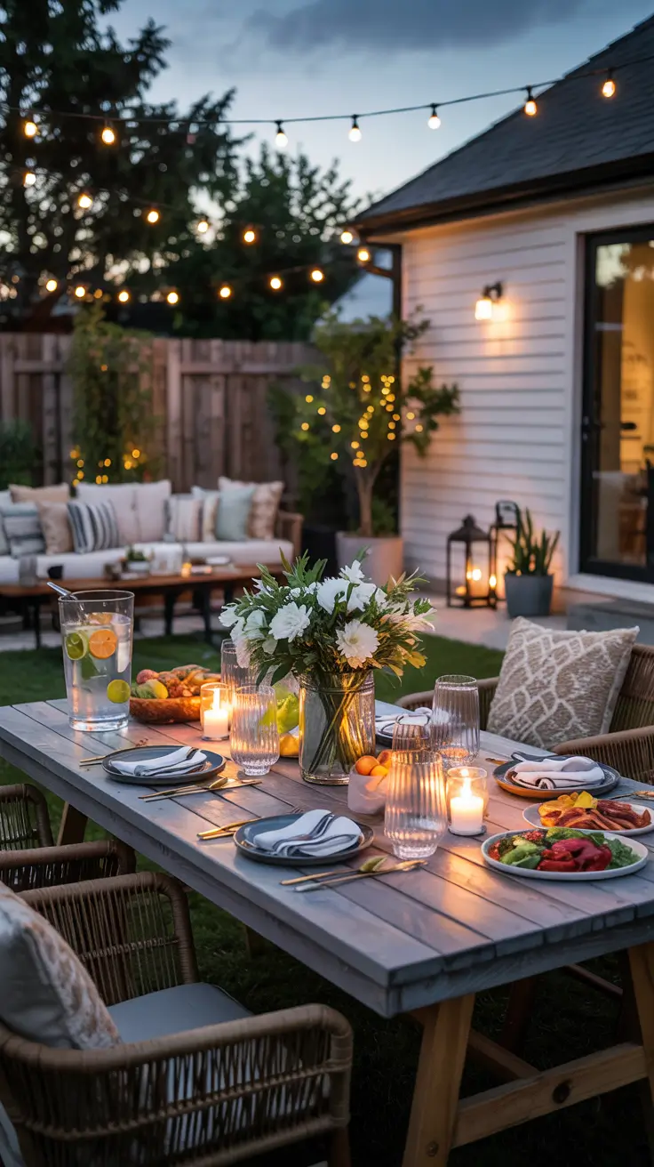36 Outdoor Dinner Parties 2026 Ideas For Stylish Tables, Decor, And Seasonal Gatherings