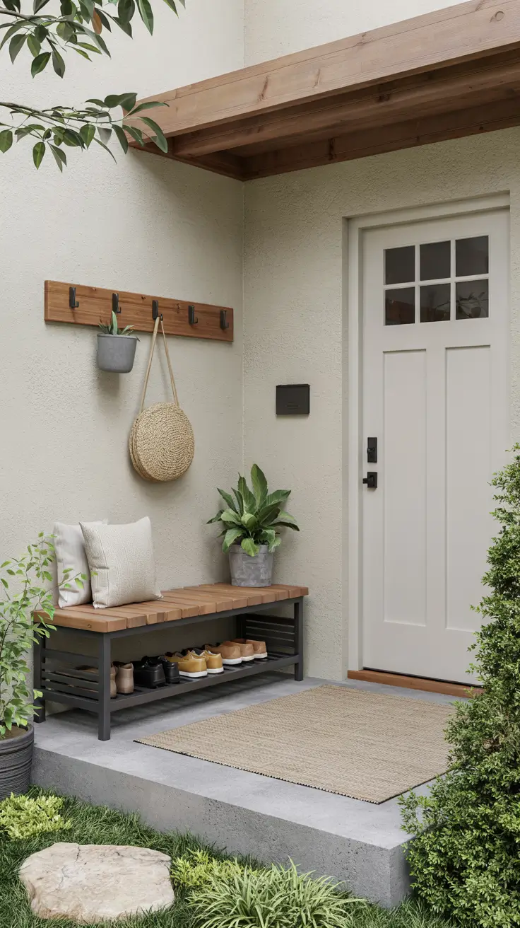 37 Outdoor Entryway Ideas 2026 For Stylish And Practical Front Entrances