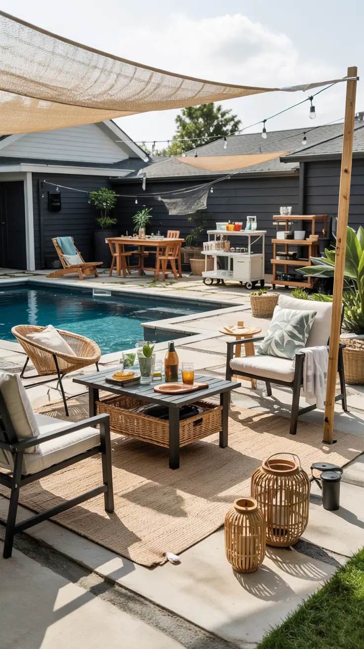 30 Outdoor Pool Area 2026 Ideas - Modern Backyard Design, Decor And Layout