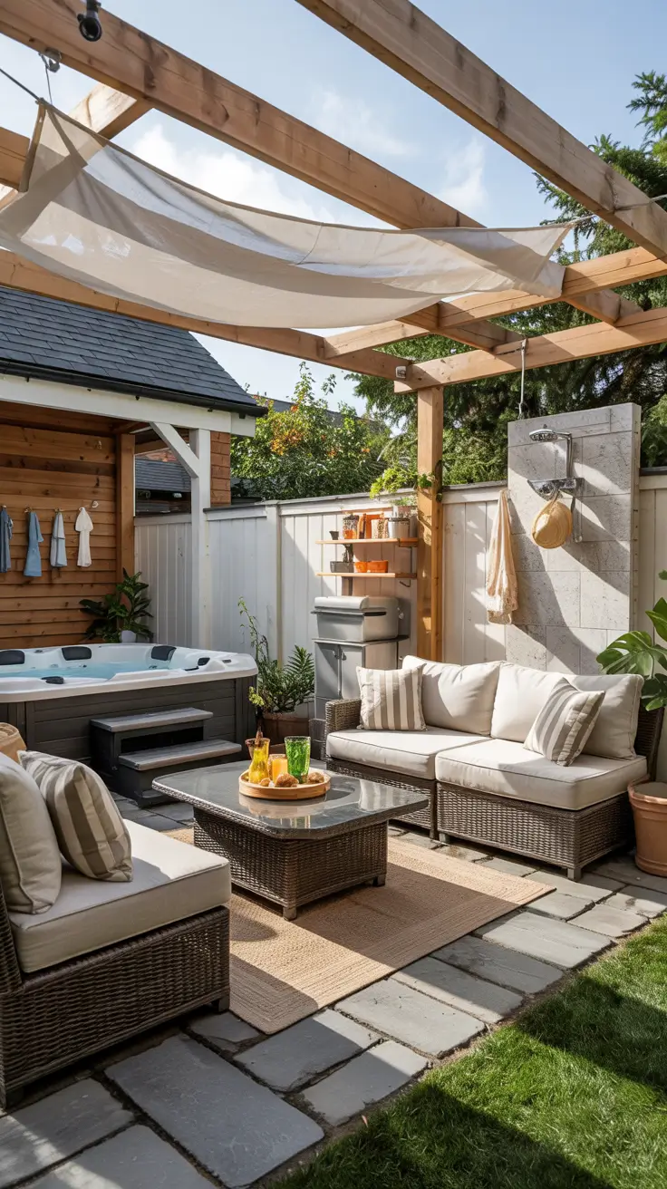21 Outdoor Spa Ideas 2026 For Modern Backyards And Relaxation