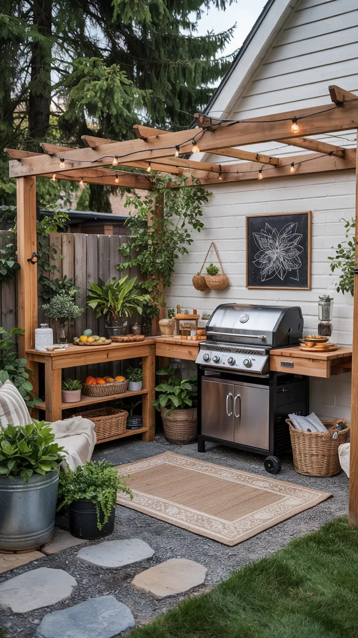 22 Outside Barbecue Area Ideas 2026 - Modern Patio, Garden, Covered And Budget Setups