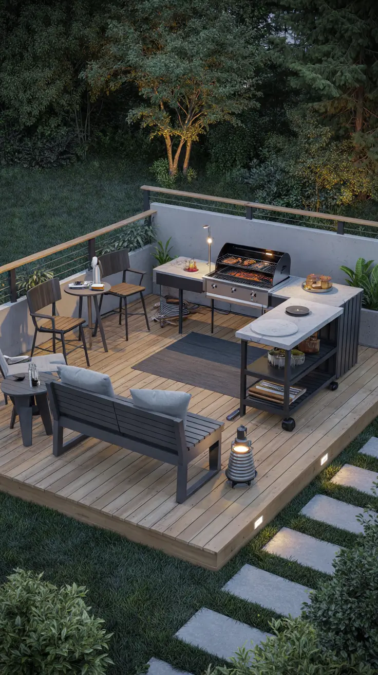 22 Outside Barbecue Area Ideas 2026 - Modern Patio, Garden, Covered And Budget Setups