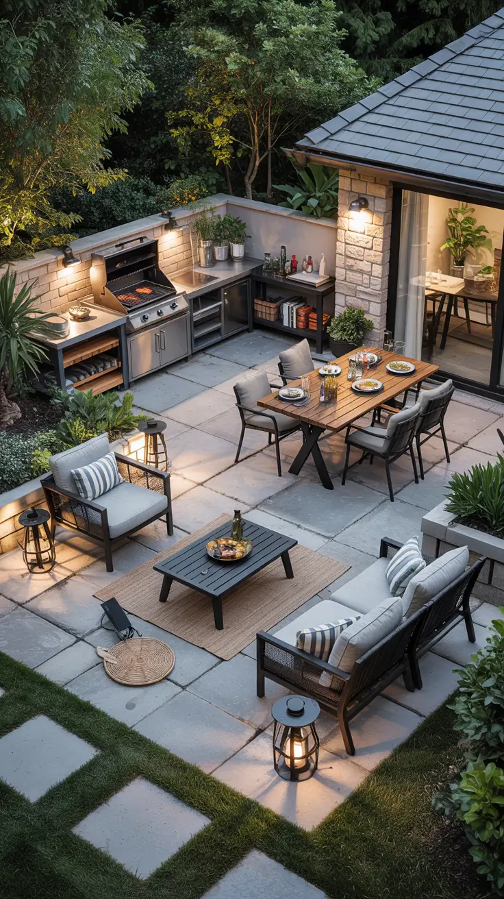 22 Outside Barbecue Area Ideas 2026 - Modern Patio, Garden, Covered And Budget Setups