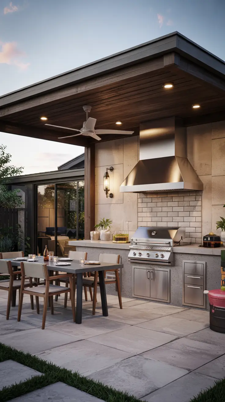 22 Outside Barbecue Area Ideas 2026 - Modern Patio, Garden, Covered And Budget Setups