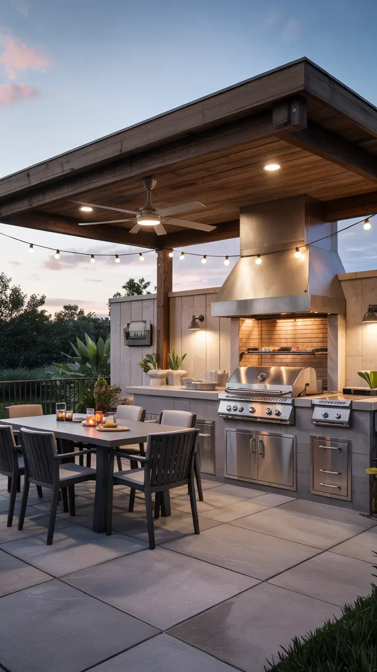 22 Outside Barbecue Area Ideas 2026 - Modern Patio, Garden, Covered And Budget Setups