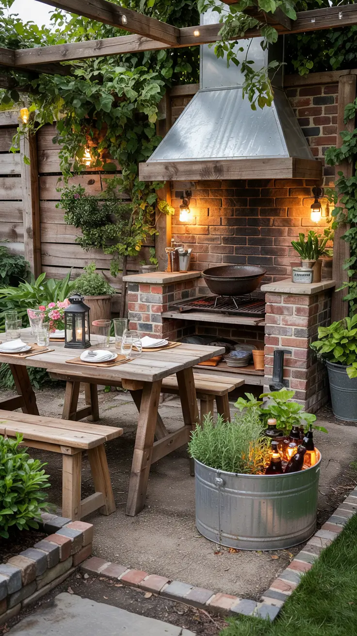 22 Outside Barbecue Area Ideas 2026 - Modern Patio, Garden, Covered And Budget Setups