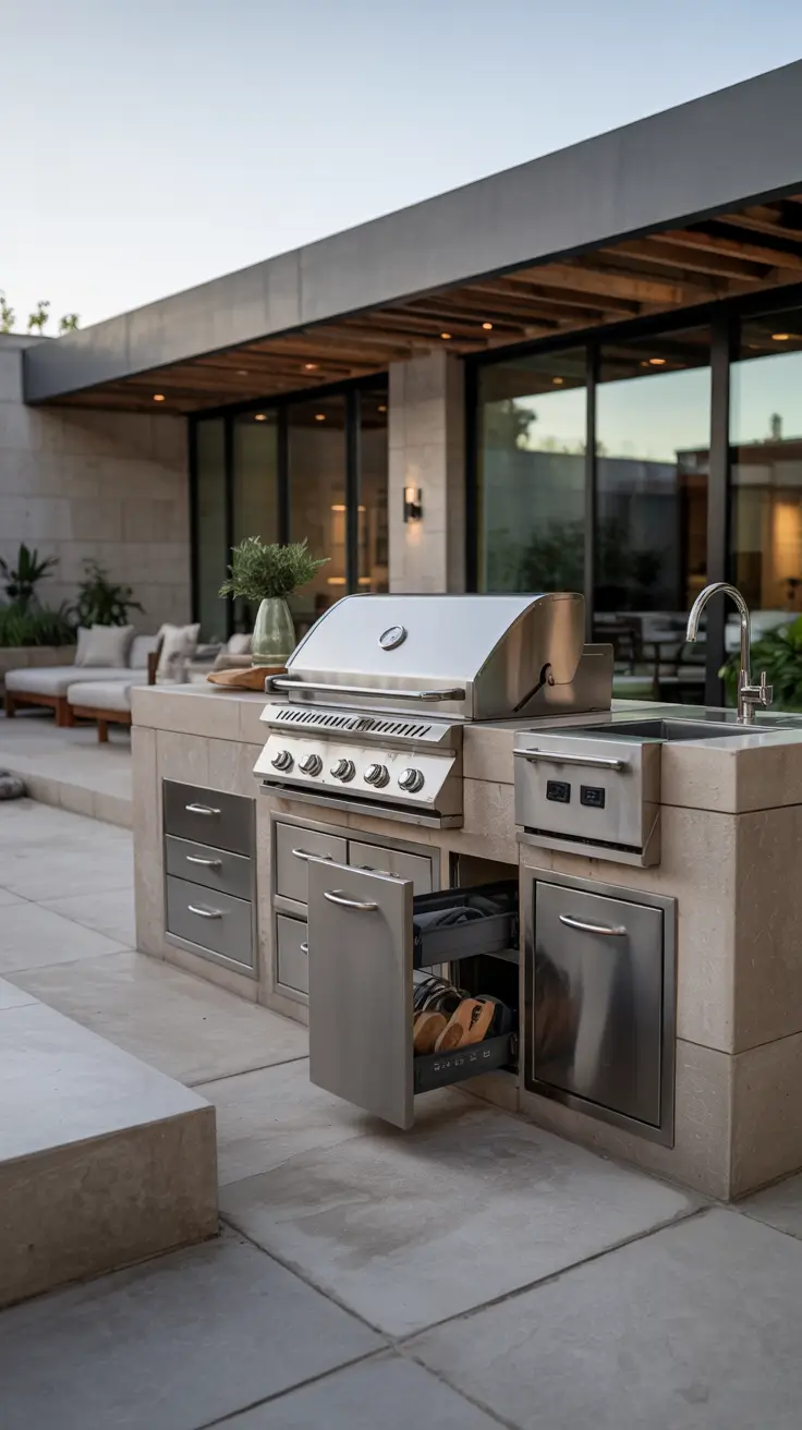 22 Outside Barbecue Area Ideas 2026 - Modern Patio, Garden, Covered And Budget Setups