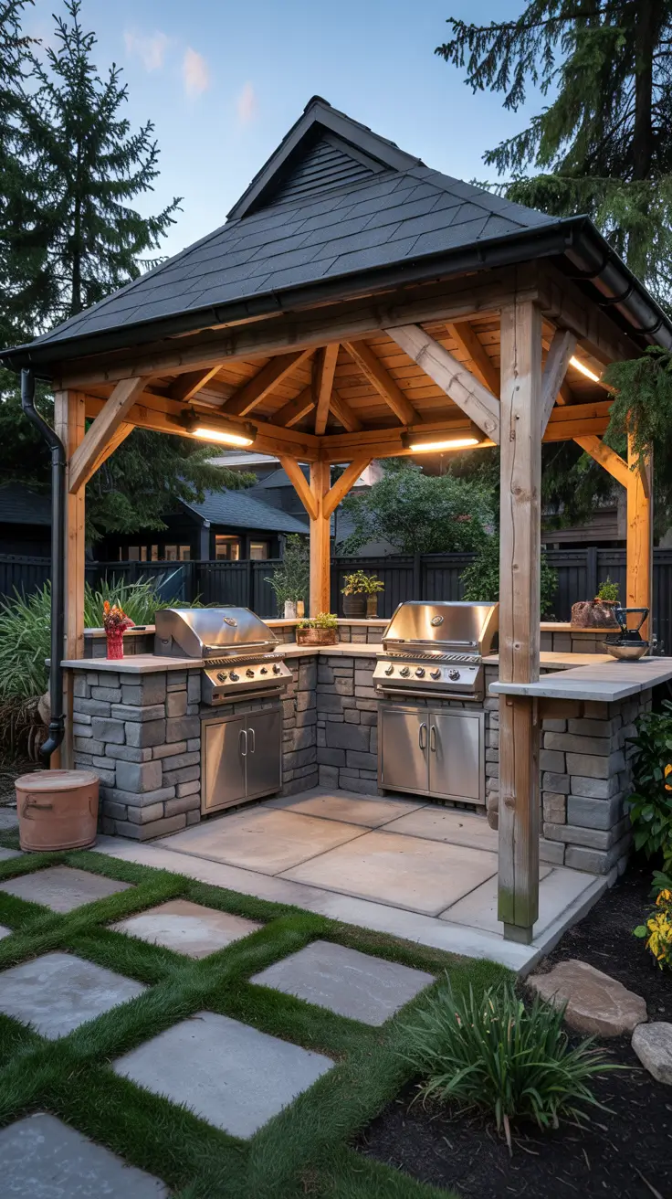 22 Outside Barbecue Area Ideas 2026 - Modern Patio, Garden, Covered And Budget Setups