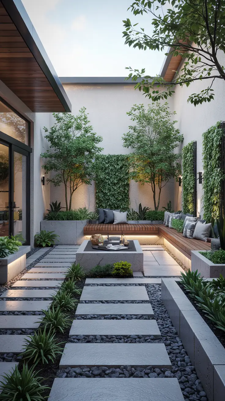 35 Small Courtyard Gardens 2026 - Modern Ideas, Budget Patio & Design ...