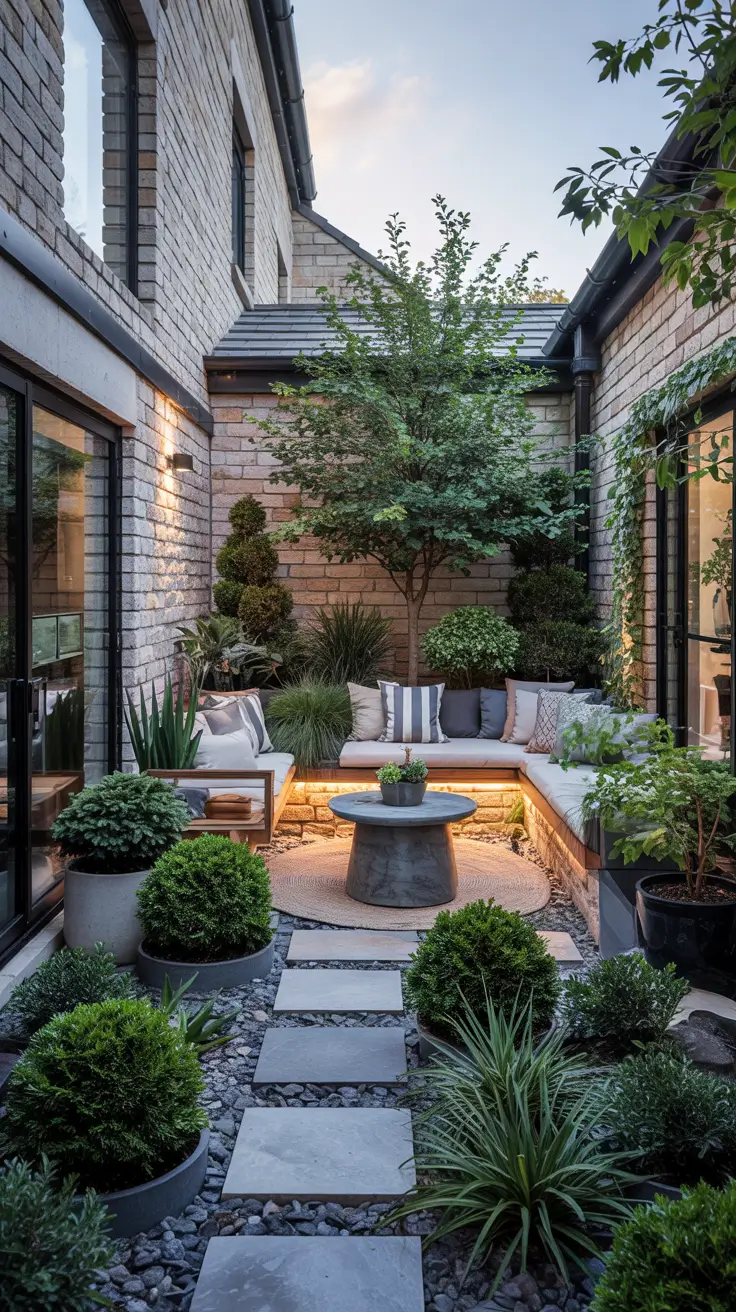 35 Small Courtyard Gardens 2026 - Modern Ideas, Budget Patio & Design ...