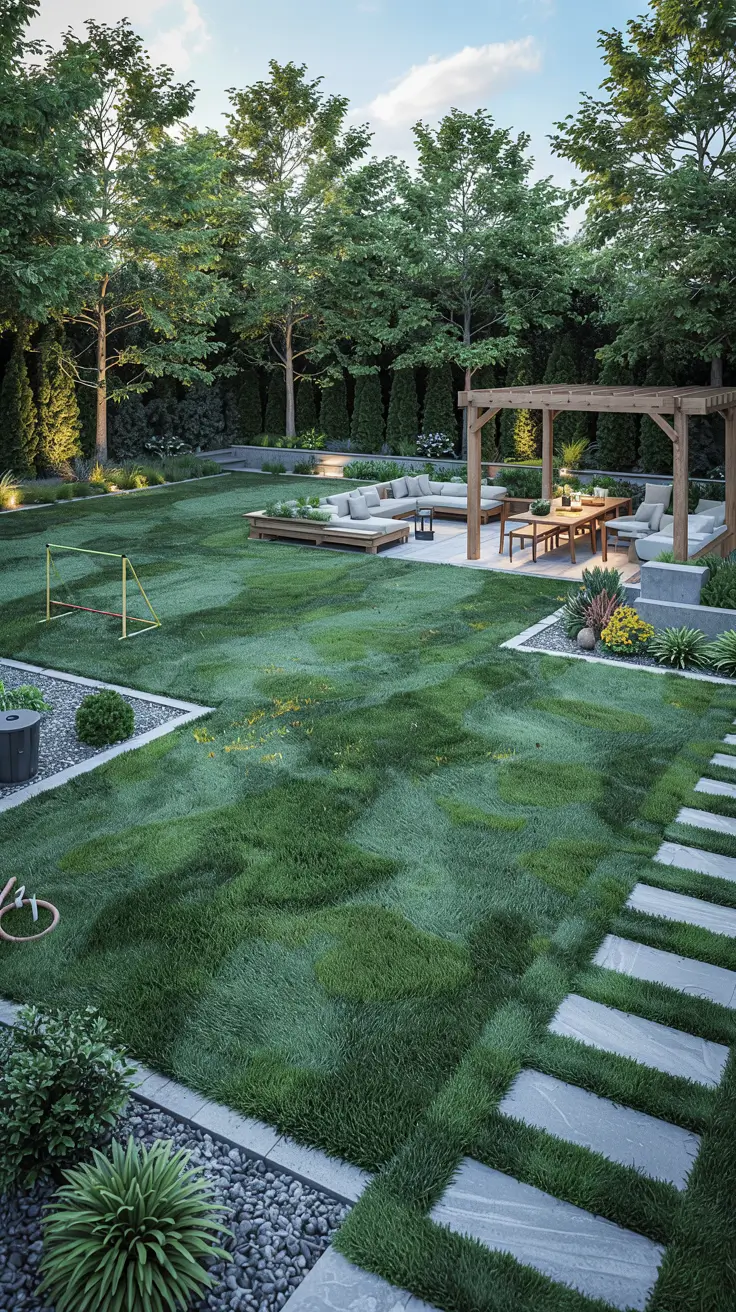 33 Backyard Turf Ideas 2026 - Modern Design, Pool, Patio And Play Areas