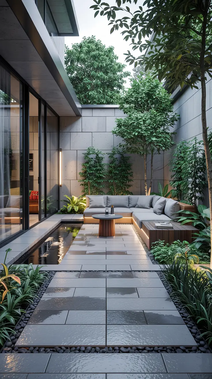 37 Courtyard Water Feature Ideas 2026 - Modern, Mediterranean And Zen Inspiration
