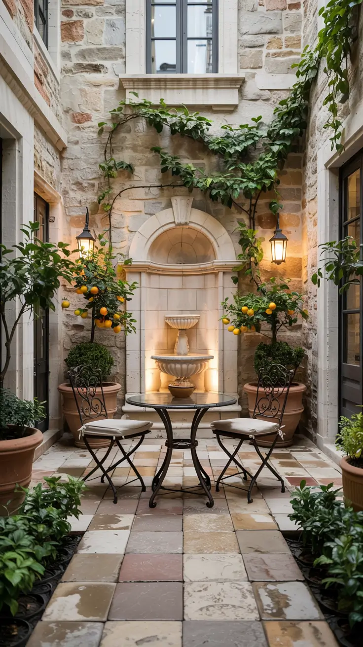 37 Courtyard Water Feature Ideas 2026 - Modern, Mediterranean And Zen Inspiration