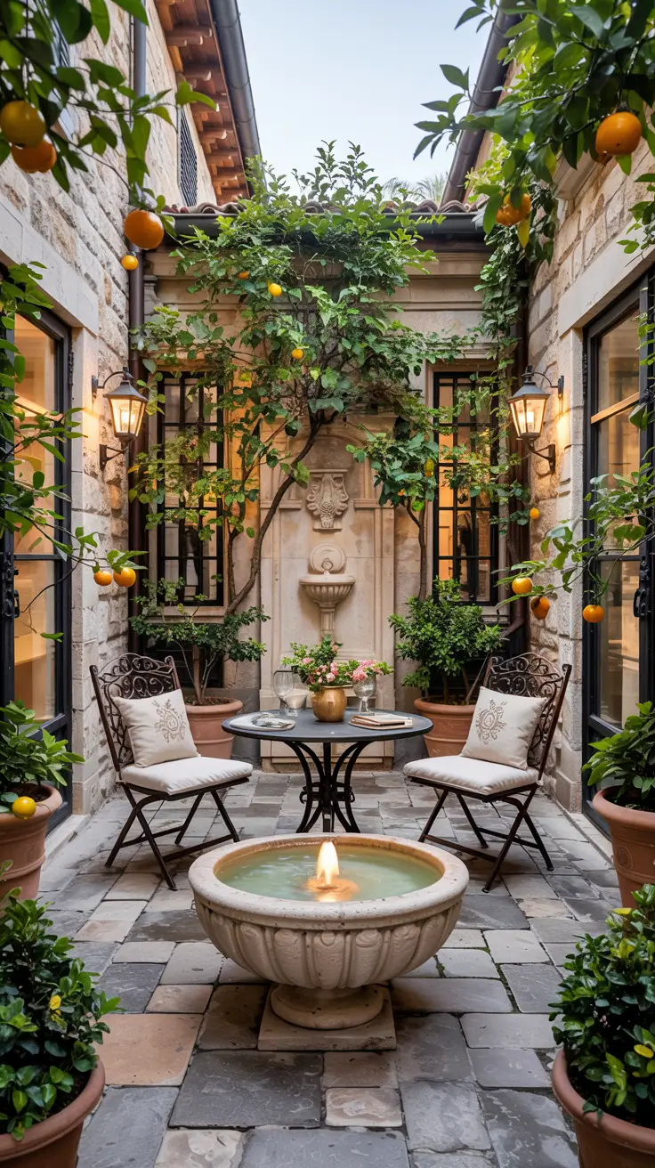 37 Courtyard Water Feature Ideas 2026 - Modern, Mediterranean And Zen Inspiration