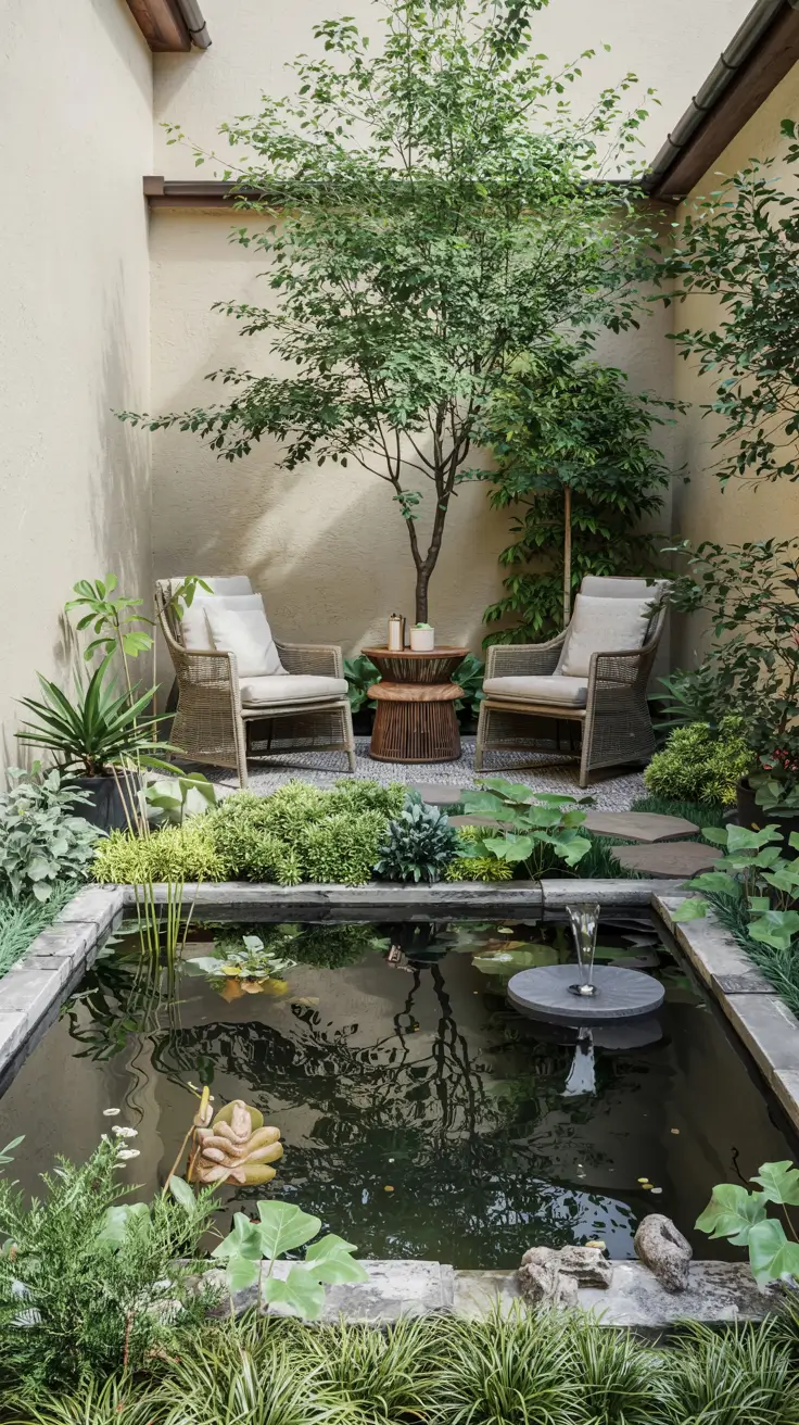 37 Courtyard Water Feature Ideas 2026 - Modern, Mediterranean And Zen Inspiration