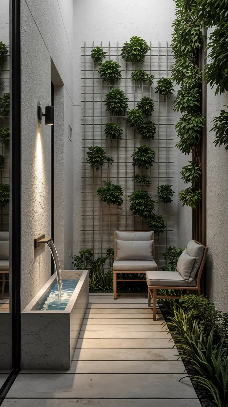 37 Courtyard Water Feature Ideas 2026 - Modern, Mediterranean And Zen Inspiration