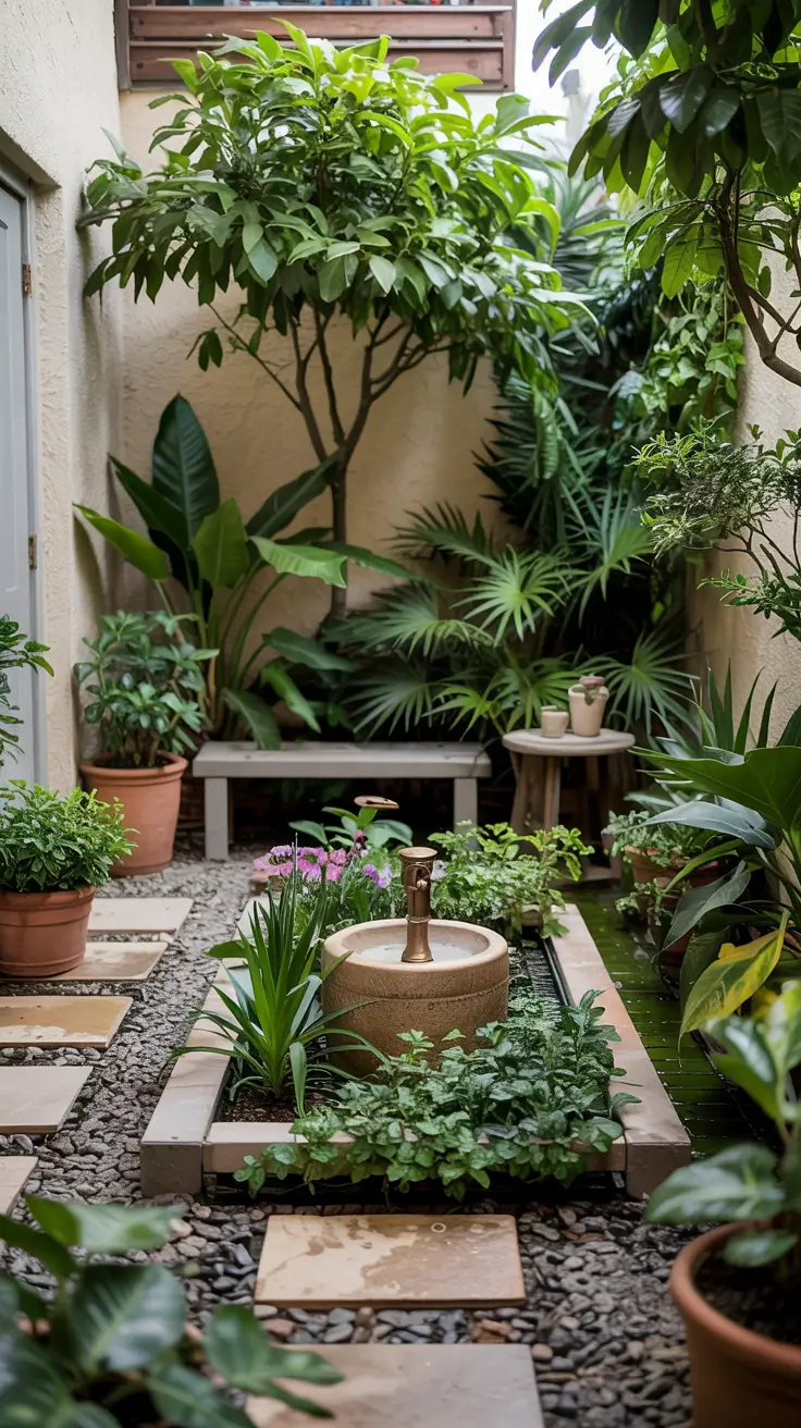 37 Courtyard Water Feature Ideas 2026 - Modern, Mediterranean And Zen Inspiration