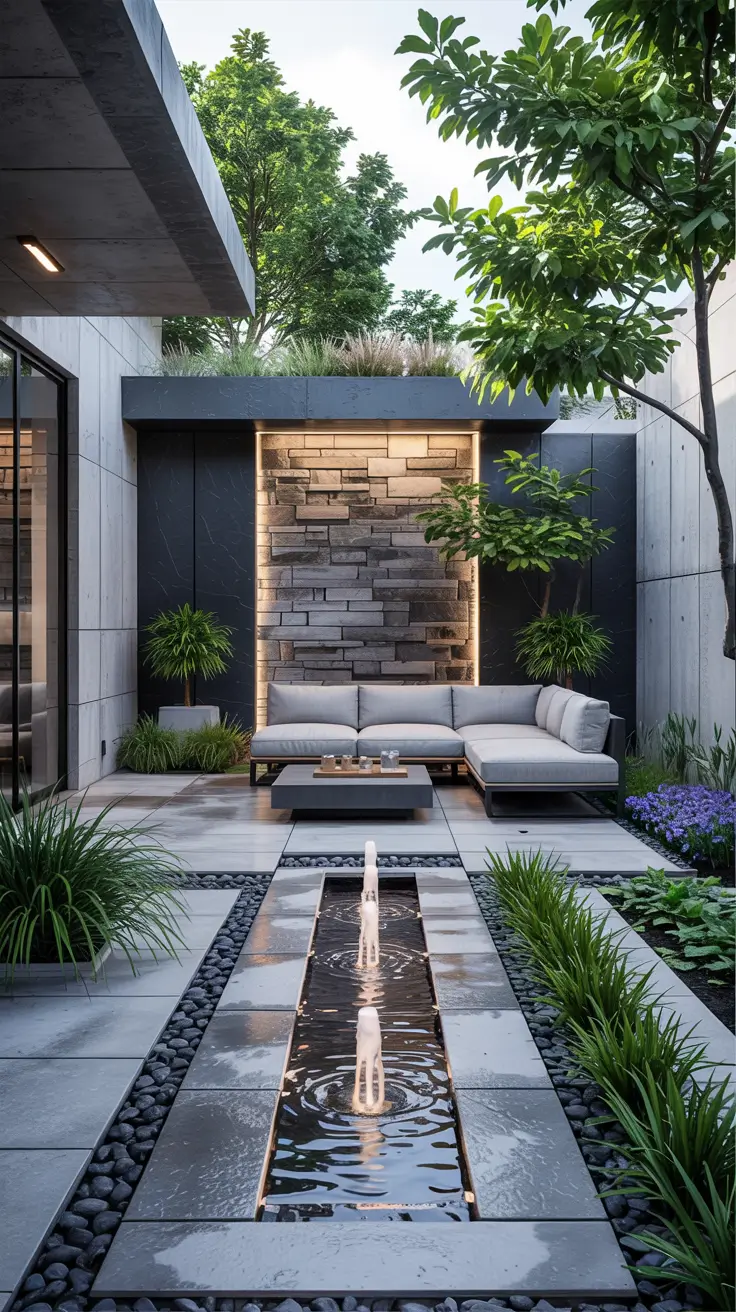 37 Courtyard Water Feature Ideas 2026 - Modern, Mediterranean And Zen Inspiration