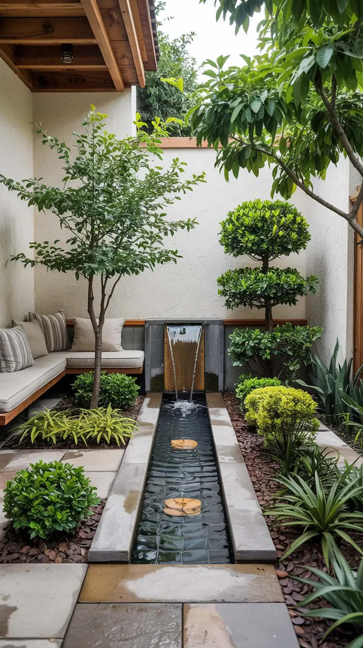 37 Courtyard Water Feature Ideas 2026 - Modern, Mediterranean And Zen Inspiration
