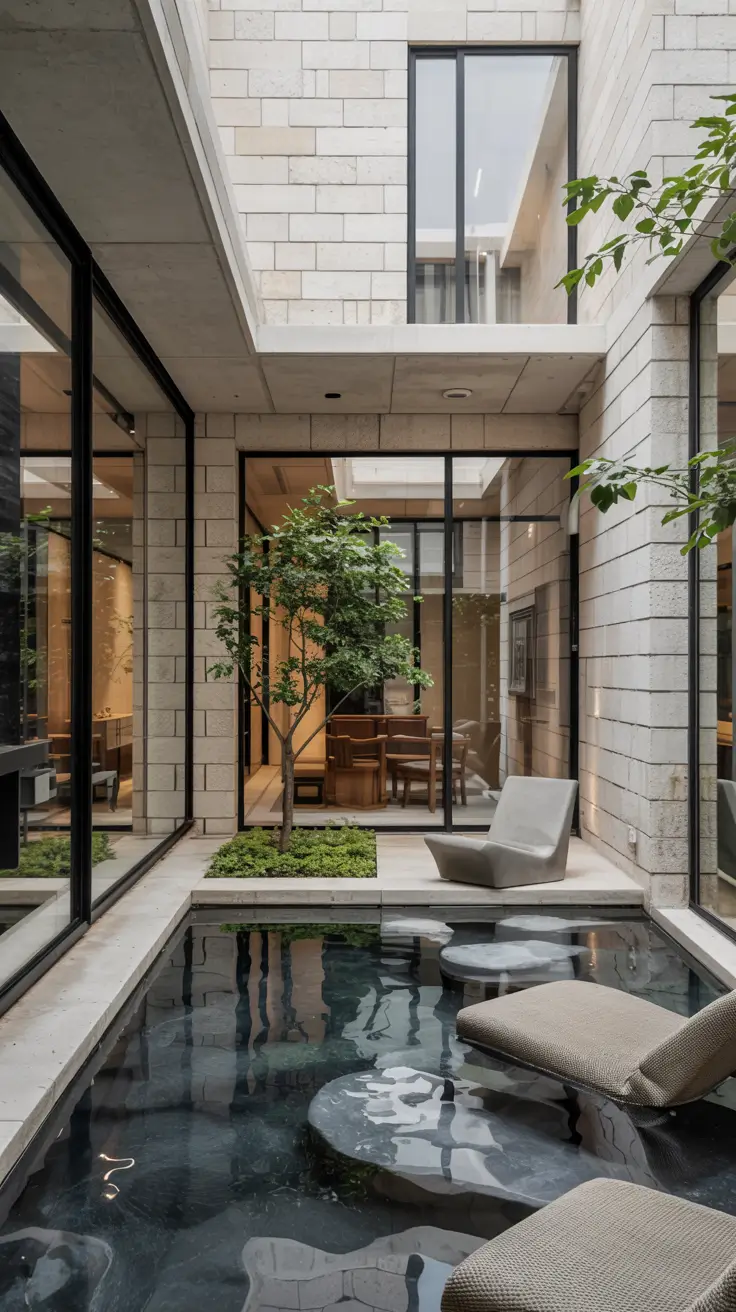 37 Courtyard Water Feature Ideas 2026 - Modern, Mediterranean And Zen Inspiration