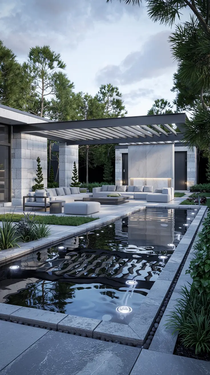 37 Courtyard Water Feature Ideas 2026 - Modern, Mediterranean And Zen Inspiration