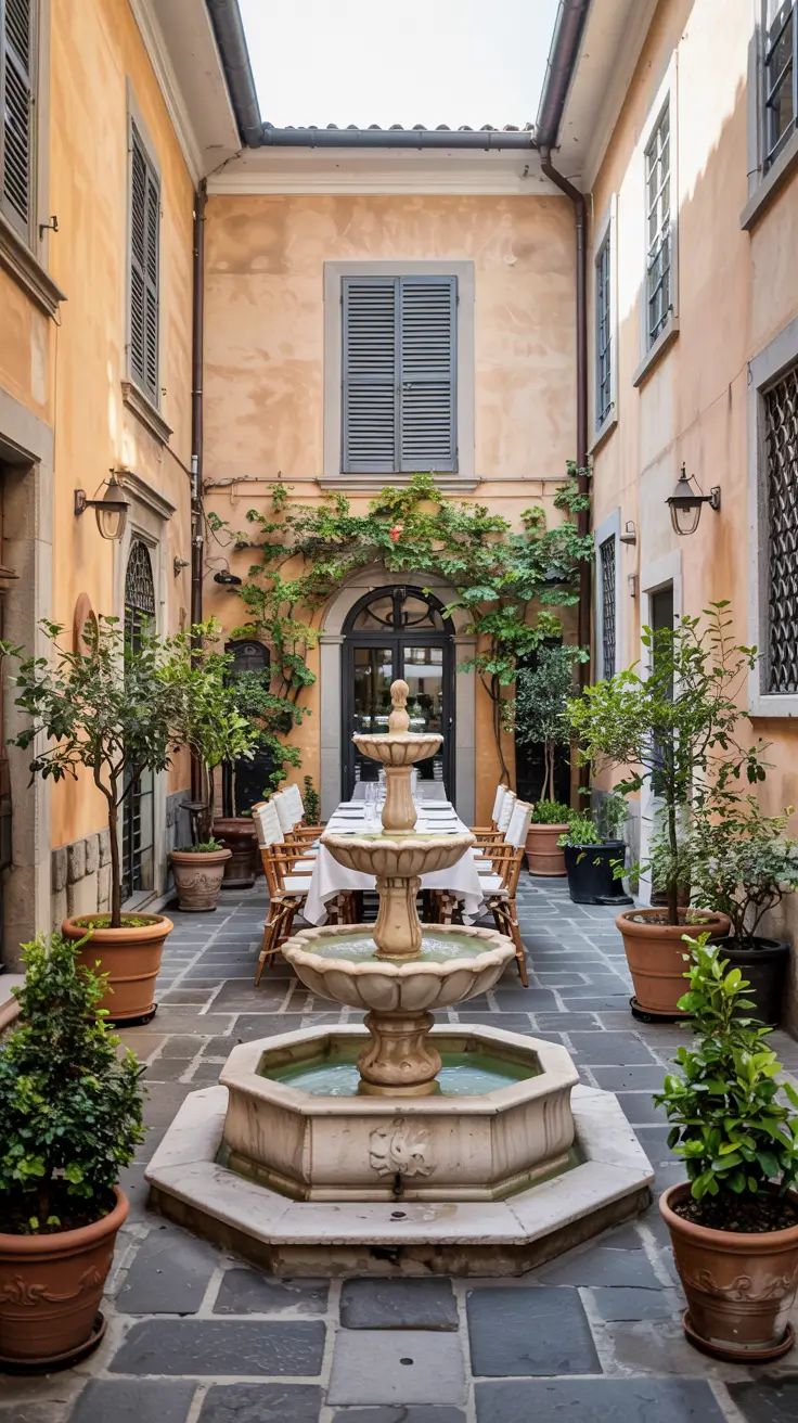 37 Courtyard Water Feature Ideas 2026 - Modern, Mediterranean And Zen Inspiration