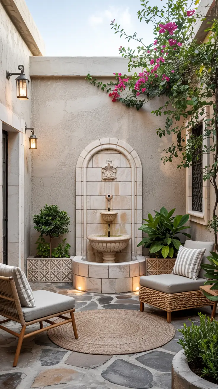 37 Courtyard Water Feature Ideas 2026 - Modern, Mediterranean And Zen Inspiration