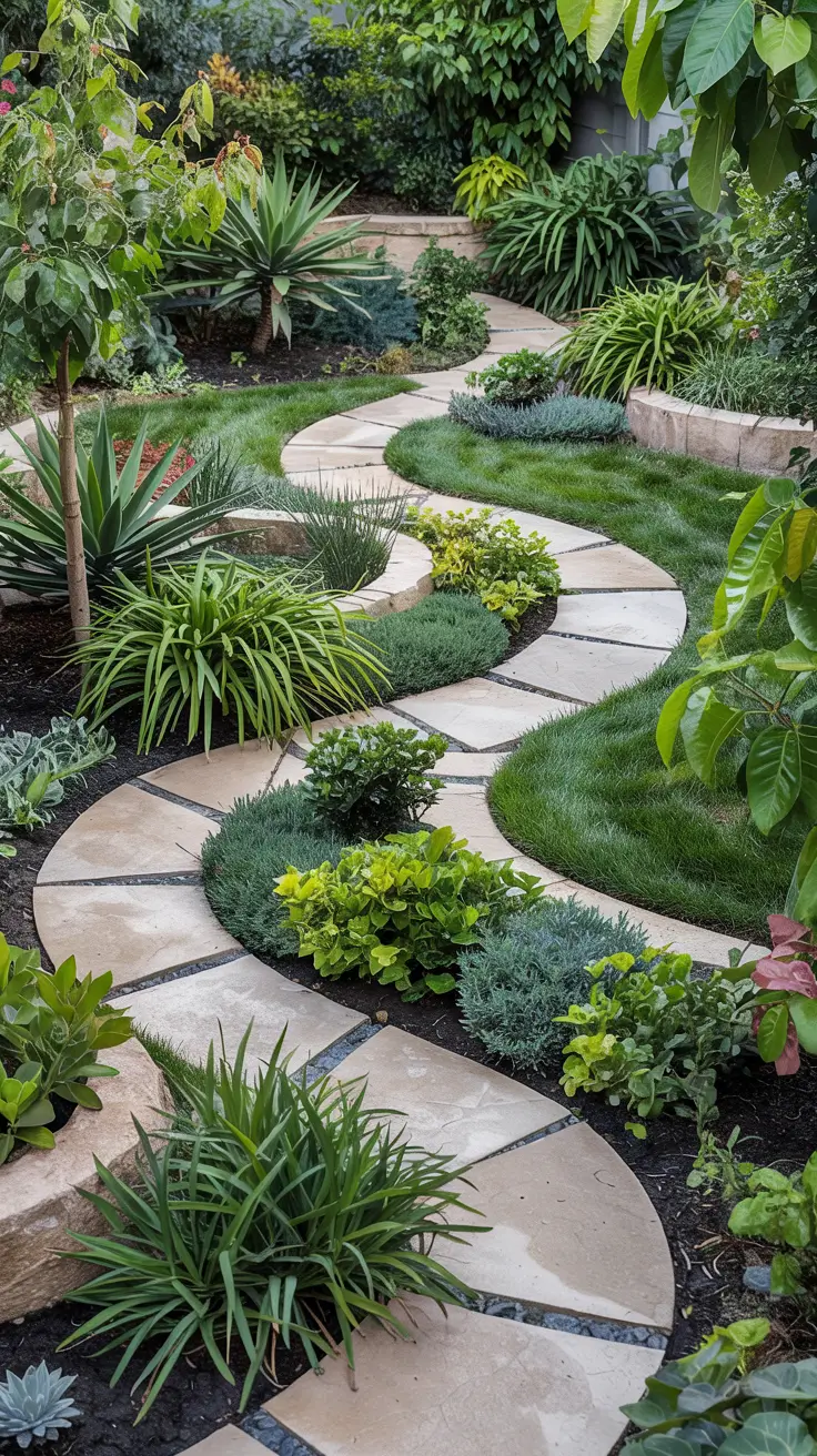 Fancy Path Layout 27 Garden Path Design 2026 - Modern Outdoor Pathways And Layout Ideas