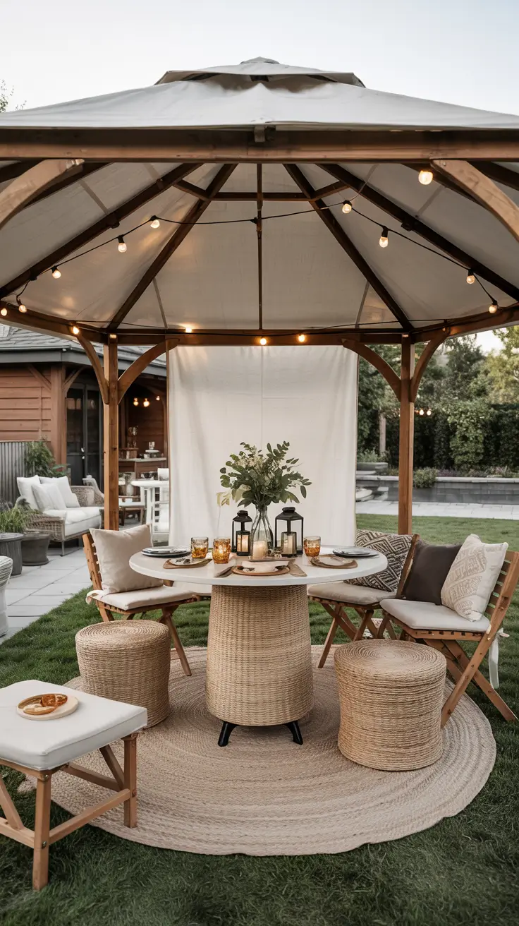 34 Gazebo Decorating Ideas 2026 For Backyard, Outdoor Patio, And Party Garden Inspiration