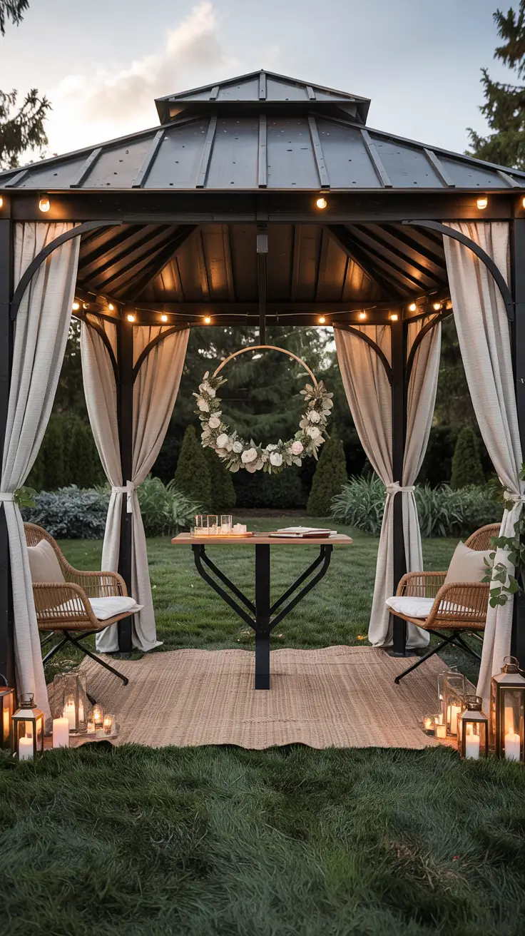 34 Gazebo Decorating Ideas 2026 For Backyard, Outdoor Patio, And Party Garden Inspiration