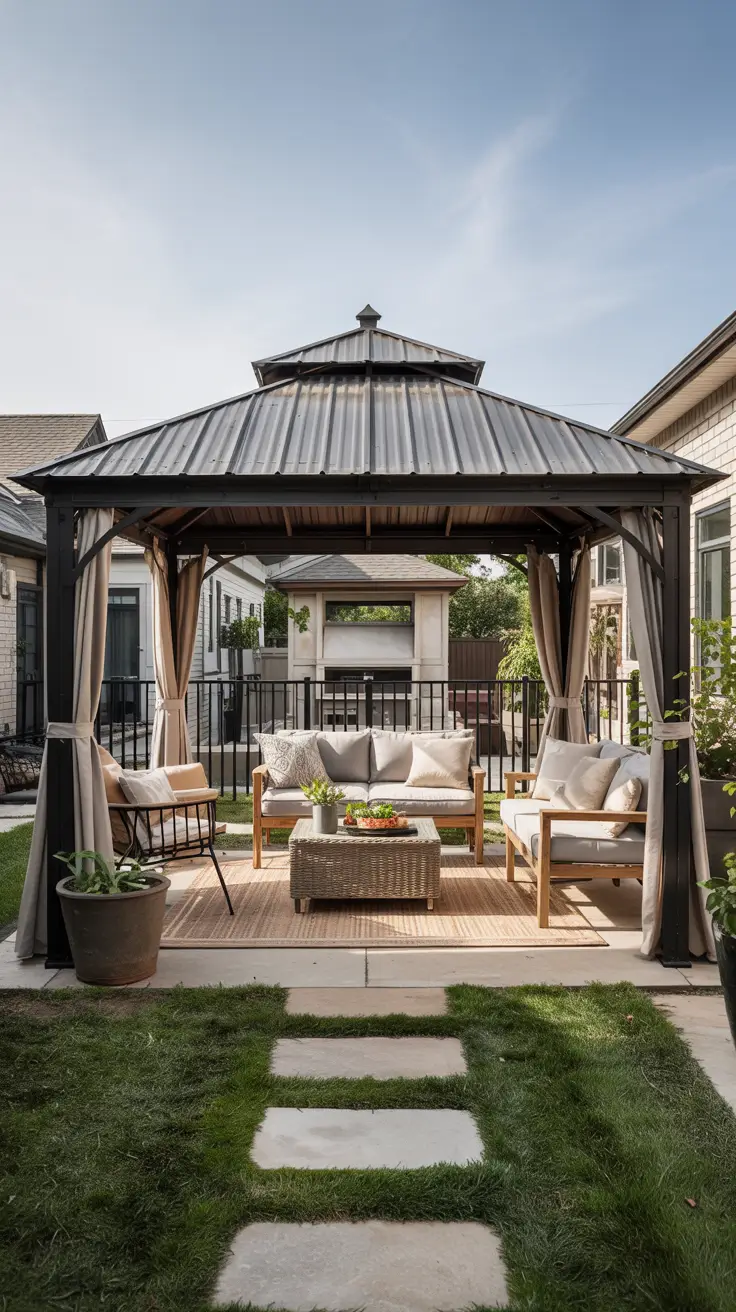 34 Gazebo Decorating Ideas 2026 For Backyard, Outdoor Patio, And Party Garden Inspiration