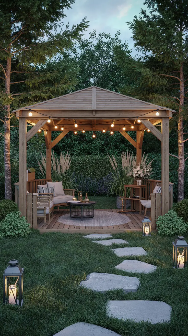 34 Gazebo Decorating Ideas 2026 For Backyard, Outdoor Patio, And Party Garden Inspiration