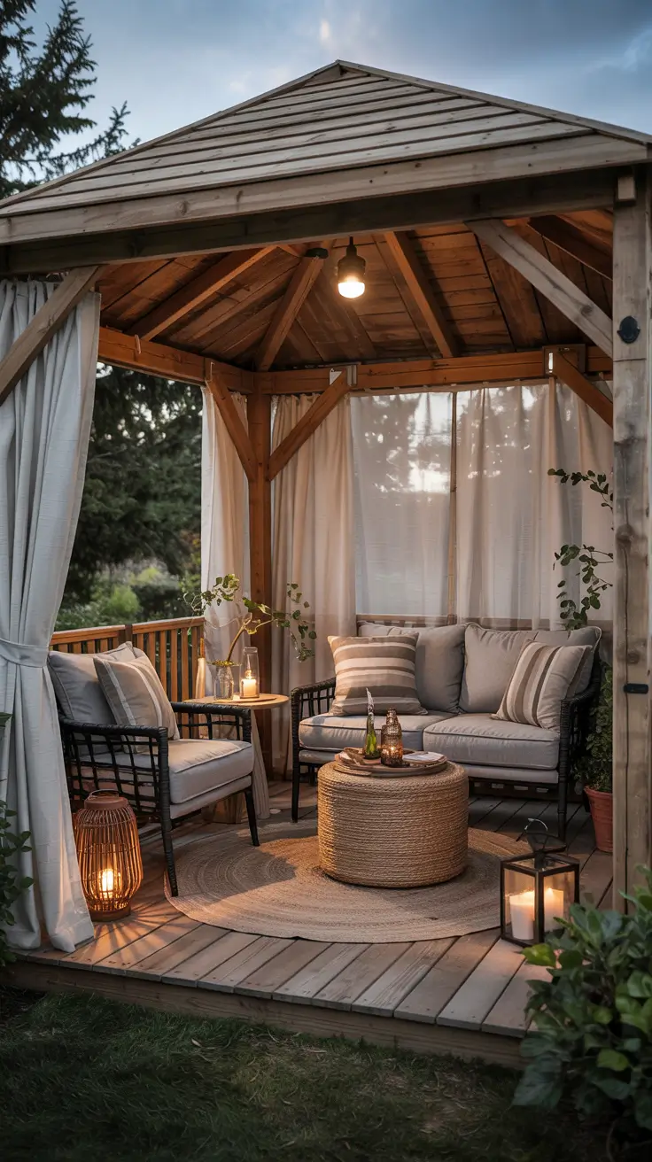 34 Gazebo Decorating Ideas 2026 For Backyard, Outdoor Patio, And Party Garden Inspiration