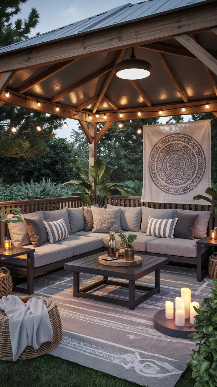 34 Gazebo Decorating Ideas 2026 For Backyard, Outdoor Patio, And Party Garden Inspiration