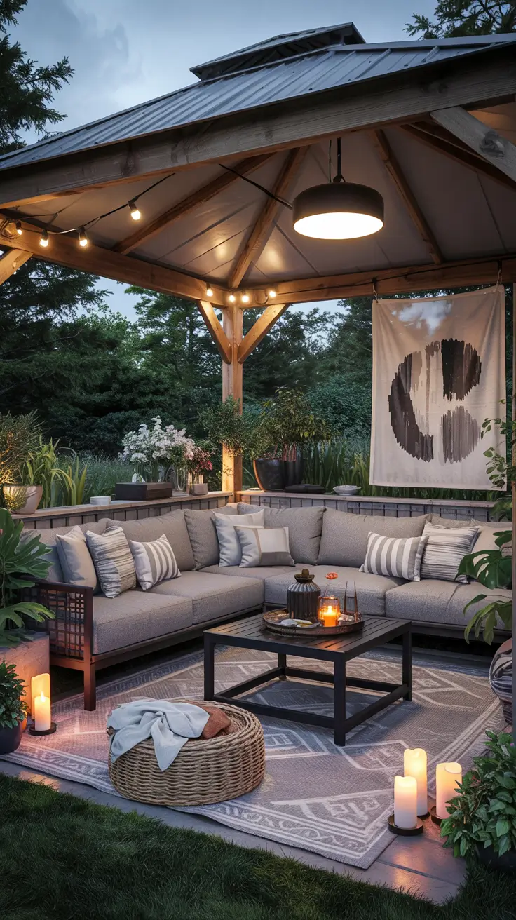 34 Gazebo Decorating Ideas 2026 For Backyard, Outdoor Patio, And Party Garden Inspiration