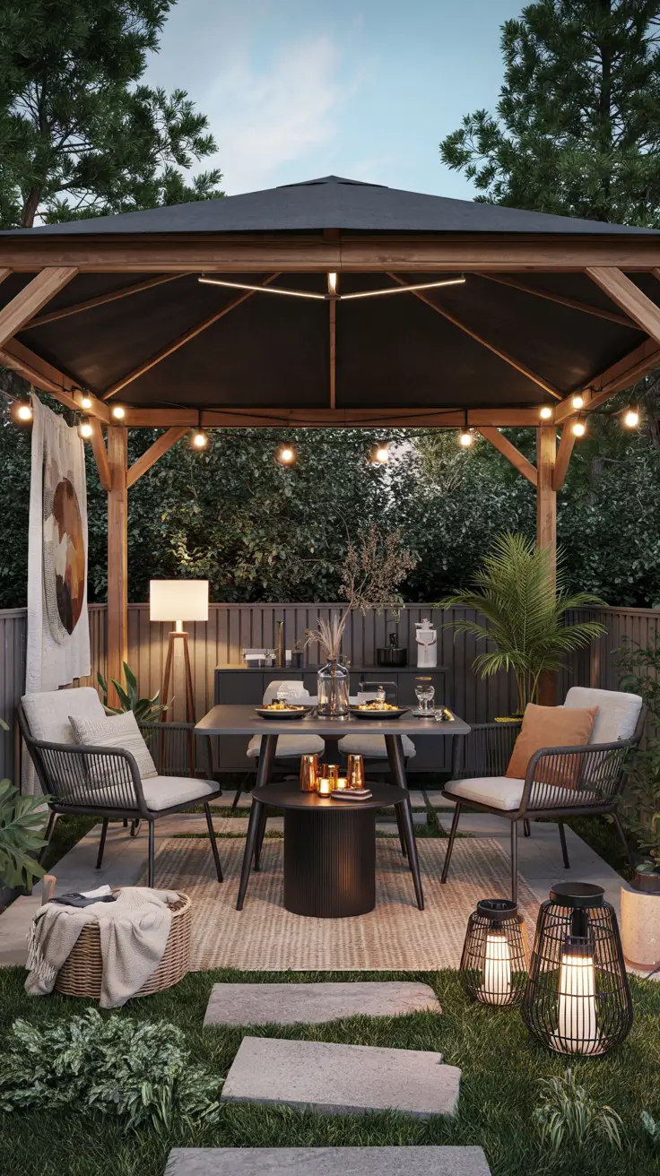 34 Gazebo Decorating Ideas 2026 For Backyard, Outdoor Patio, And Party Garden Inspiration