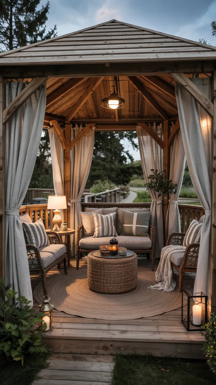 34 Gazebo Decorating Ideas 2026 For Backyard, Outdoor Patio, And Party Garden Inspiration